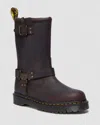 Dr. Martens Anistone Harness Boot In Brown
