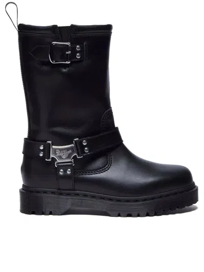 Dr. Martens' Dr. Martens Anistone Hi Shoes In Black