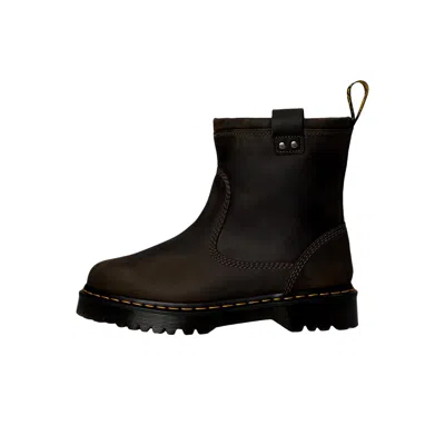 Dr. Martens' Anistone Lo Leather Pull On Boot Charcoal Grey 31880057 Men's