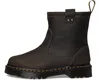 Dr. Martens Anistone Lo R31880057 Boots Men's Charcoal Gray Leather Rhs5540 In Black