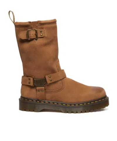 DR. MARTENS' ANISTONE MID-CALF BOOTS