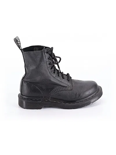 Pre-owned Dr. Martens Ankle Boots In Black