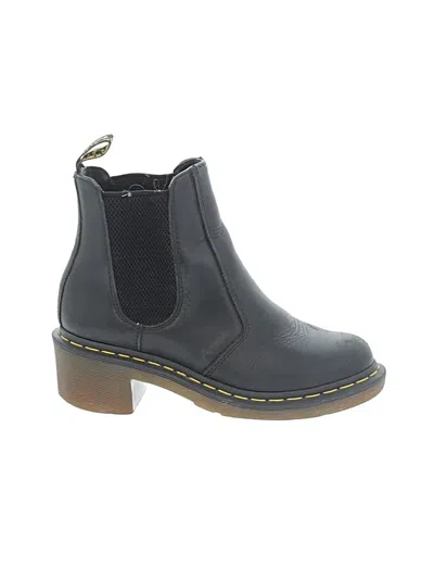 Pre-owned Dr. Martens Ankle Boots In Black