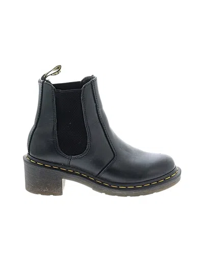 Pre-owned Dr. Martens Ankle Boots In Black
