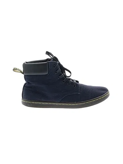 Pre-owned Dr. Martens Ankle Boots In Blue