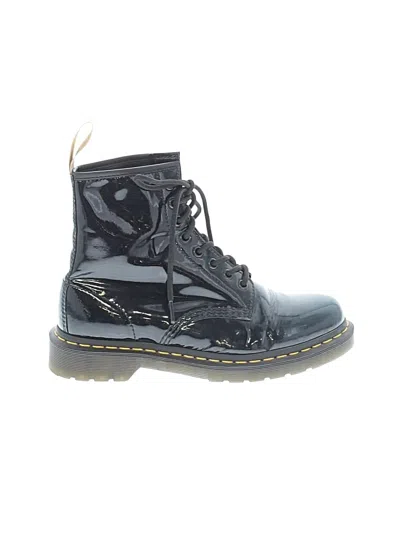 Pre-owned Dr. Martens Ankle Boots In Blue