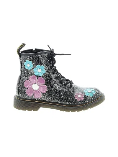 Pre-owned Dr. Martens Ankle Boots In Gray