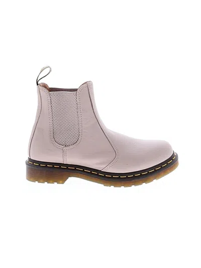 Pre-owned Dr. Martens Ankle Boots In Pink