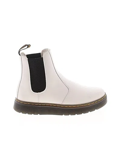 Pre-owned Dr. Martens Ankle Boots In White