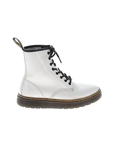 Pre-owned Dr. Martens Ankle Boots In White