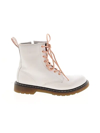Pre-owned Dr. Martens Ankle Boots In White