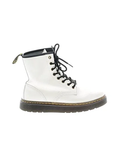 Pre-owned Dr. Martens Ankle Boots In White