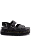 Dr. Martens Voss Ii Black Athena Sandal In Black