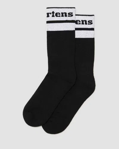 Dr. Martens Athletic Logo Organic Cotton Blend Socks In Multi