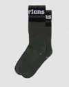 Dr. Martens Athletic Logo Sock In Green