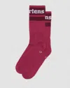 Dr. Martens Athletic Logo Sock In Pink