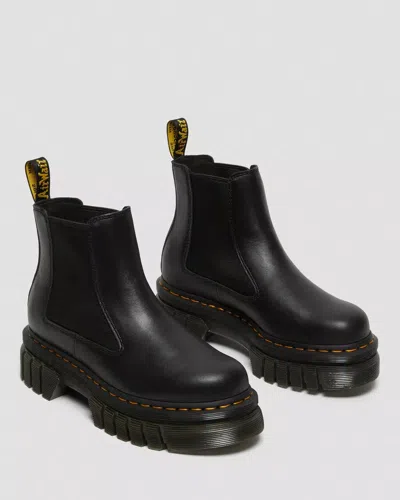 Dr. Martens' Audrick 27148001 Women 9 Black Leather Platform Chelsea Boot Khd2374