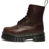 Dr. Martens' Dr. Martens Audrick Brando Leather Platform Lace Up Boots 'brown'