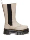Dr. Martens' Dr. Martens Audrick Chelsea Tall Shoes In Nude