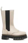 Dr. Martens' Dr. Martens Audrick Chelsea Tall Shoes In Vintage Taupe Nappa Lux