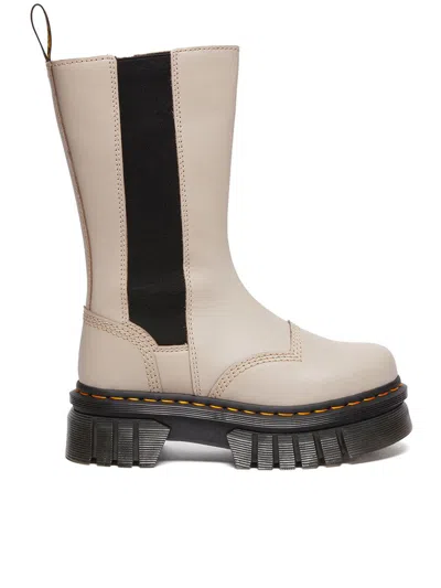 Dr. Martens' Dr. Martens Audrick Chelsea Tall Shoes In White