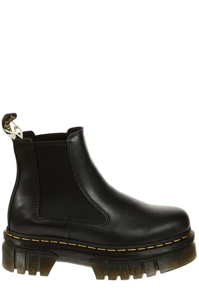 Dr. Martens' Audrick Chesea High-top Boots In Black