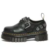 Dr. Martens Audrick Hardware Leather Platform In Black