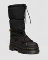 Dr. Martens Audrick Padded Hi Platform Boots In Black