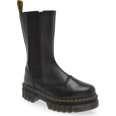 Dr. Martens Audrick Platform Tall Chelsea Boot In Black