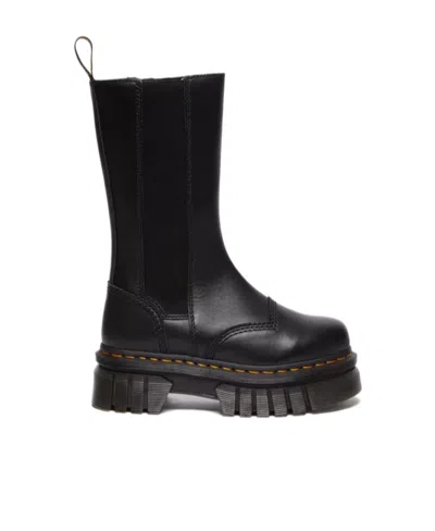 Dr. Martens' Audrick Tall Chelsea Boots In Black