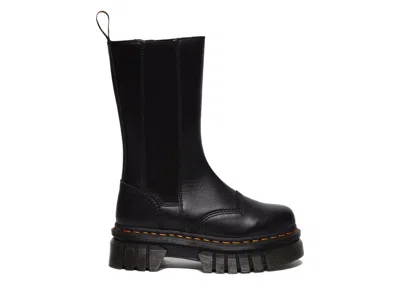 Pre-owned Dr. Martens' Audrick Tall Platform Chelsea Boots (women's) Sneakers In Black