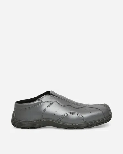 Dr. Martens Aurix Slip-on Mule Gunmetal In Gray