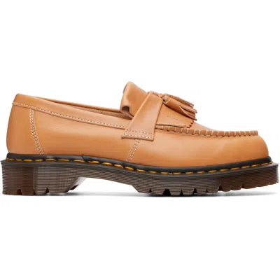 Dr. Martens Beige Adrian Tassel Loafers In Multi