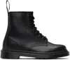 Dr. Martens' 1460 Mono Smooth Lace-up Combat Boots In Black