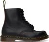 Dr. Martens' Black 1460 Vintage Made In England Boots In Black Quilon