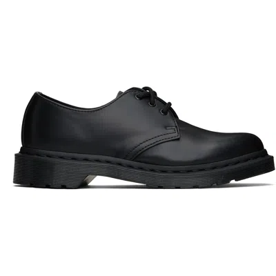 Dr. Martens Black 1461 Mono Smooth Leather Oxford Derbys