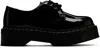 Dr. Martens' Black 1461 Quad Derbys In Black