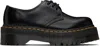 Dr. Martens' Black 1461 Smooth Leather Platform Derbys In Black