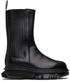 Dr. Martens Black 14xx Qubist Chelsea Boots In Black