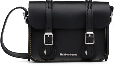 Dr. Martens Black 7 Inch Leather Crossbody Bag