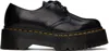 Dr. Martens' 50mm 1461 Quad Leather Lace-up Shoes In Black