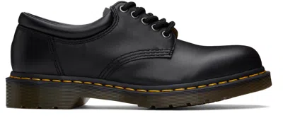 Dr. Martens' Black 8053 Oxfords In Black Nappa