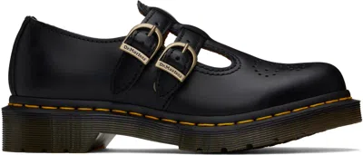 Dr. Martens' Black 8065 Smooth Leather May Jane Loafers