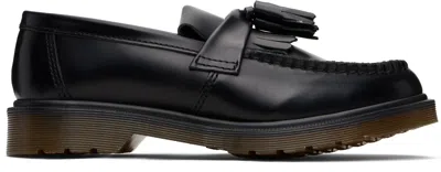 DR. MARTENS BLACK ADRIAN LOAFERS