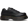 Dr. Martens Buzz Textured Platform Sneakers In Black