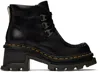 Dr. Martens' Black Corran Boots In Black Atlas