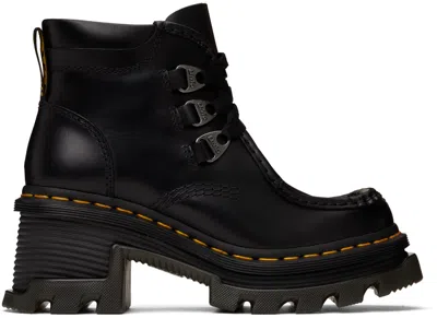Dr. Martens' Black Corran Boots In Black Atlas