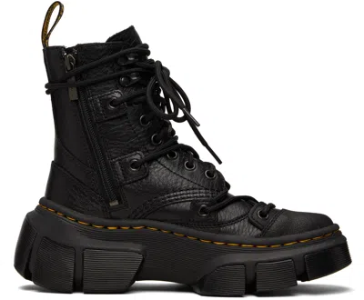 Dr. Martens Black Dmxl 8-eye Leather Boots