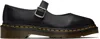 Dr. Martens Shoe Mary Jane Elphie Mj Black Virginia In Black
