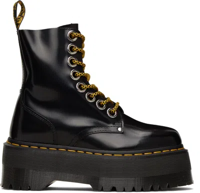 Dr. Martens Black Jadon Max Platform Boots